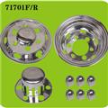Luxury 2 front 2 rear Shaft cover Is equal to 1set 17.5 inch stainless steel wheel hub wheel rim Hubcap