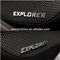 Car Auto 4pcs aluminium Rdesign door sound speaker metal badge emblem sticker