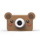 2-inch Mini cartoon children camera 1080P Full-HD christmas birthday gift for children with optional silicon protective case