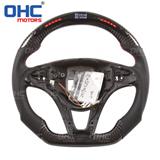 Led Carbon Fiber Smart  Steering Wheel Compatible With Mercedes w204 OHC MOTORS