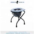 Adult Bedside Handicap Seat Bucket Toilet Commode Potty Chair 897