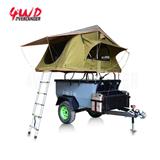 4x4 Atv Military Small Mini Offroad Camping Trailer with Portable Camping Trailer Tent