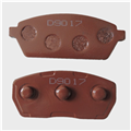 D9017Semi-metallic No noise High quality Brake pad
