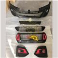 modified facelift body kit for Hilux revo changes to rocco conquest style