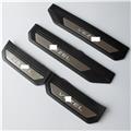 Fit For vezel hrv accessories OEM Type Stainless Steel ABS Plastic  Door Sill Scuff Plate With LED