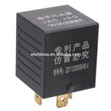 12V 24V 3P 3PIN waterproof Electronic LED Turn Signals Relay Fix Flasher Blinker