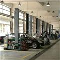 5000KGS high quality clear floor 2 post car hoist for SUV minibus