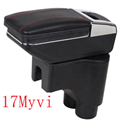 Perodua Myvi 2017 2018 2019 New Premium X Armrest Arm Rest Console With Cup Holder (Non-USB)
