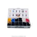 HE62 Plastic Tree Rivet Boxes Automotive Fasteners Automotive Rivets 280pcs