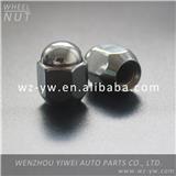 Chrome Closed End Bulge Acorn Locking Lug Nuts Wheel Lock