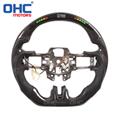 LED Carbon Fiber Steering Wheel Compatible with Mustang model  OHC MOTORS