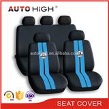 Autohigh Racing universal polyester car seat cover neon printing 12pcs set seat cover
