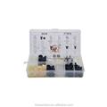 HE58 Assorted Auto Plastic Clip/fasteners/push Type Retainer 377pcs