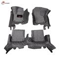 Top sale diamond  custom high quality PU leather car mats floor liner carpet for VW Bora
