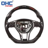 Led Carbon Fiber Smart  Steering Wheel Compatible With Mercedes OHC MOTORS