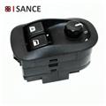 Black Button Left Master Electric Mirror Switch 6554.WA Fit For Peugeot 206 306