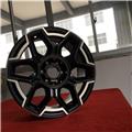 JWL VIA with black machined face size 17*8.0 20*8.5 inch aftermarket alloy rims for sale