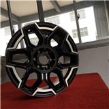 JWL VIA with black machined face size 17*8.0 20*8.5 inch aftermarket alloy rims for sale