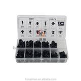 HE57 China Factory Supply Automotive Plastic Fasteners Car Pom clips 120pcs