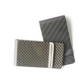 Free shipping 2017 100% real carbon fiber glossy money clip