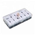 HE83 auto plastic fasteners screws push type retainer Assortment 150pcs