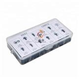 HE83 auto plastic fasteners screws push type retainer Assortment 150pcs