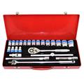 Popular hot sale 28PCS Socket Tool Set with Flexible Handle
