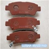D2198Semi-metallic Nonoise High quality Brake bad