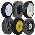 6x1.50 inch semi-pneumatic and solid rubber tire pressure washer cart trolley wheel  lawn mower deck wheel