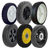 6x1.50 inch semi-pneumatic and solid rubber tire pressure washer cart trolley wheel  lawn mower deck wheel