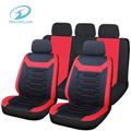 Full Set Black Red Shrink Resistant Car Seat Cover