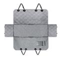 Wholesale Good Quality New Design Waterproof Quilted Pet Dog Car Seat Cover with Side Flap