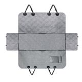 Wholesale Good Quality New Design Waterproof Quilted Pet Dog Car Seat Cover with Side Flap