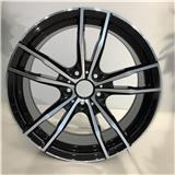2019 new  design size18 19   Inch black machine face with 5x120  Alloy wheel rims
