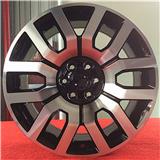 15 18 inch New design black machined polish  with 6/114.3 Replica Alloy wheel rim for sales