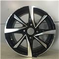 JWL VIA size 13 14 15 Inch black machined Alloy wheel for sales