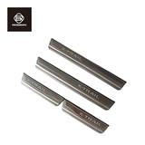 Customize led stainless car door sill light scuff plate for x-trail 2014-2018