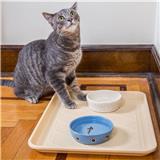 Non Slip Anti Skid Water Food Bowl Dog Cat Pet Feeding Tray for Dog Pet Cat