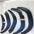 Plastic car wheel fender flare guard ABS Trim mud guard for Toyota Hilux Revo 2015 - 2017