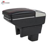 Hot sale PU leather car armrest console box for Suzuki swifts
