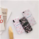 Shockproof waterproof TPU girly pink flamingo phone case for iPhone 6/7/8/X