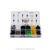 HE67 Hardware Tool Set Custom Produce Automotive Plastic Clips Made In China 281pcs