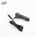 Car cigarette lighter plug with blue switch to dc jack