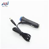 Car cigarette lighter plug with blue switch to dc jack