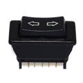 Universal 5 Pins Car Power Window Control Rocker Switch Master 12V