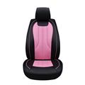New Design Pink And Black PVC Leather Car Seat Cover