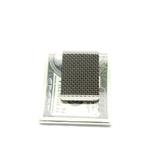 Free shipping men's aluminium carbon fiber PU c it card holder with stainless steel money clip