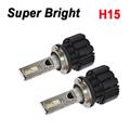 Factory supply car led light H15 50w 6800lm small size auto light bulb