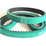 Green Rubber Coating Timing Belts(SHORE=45 Section T10)
