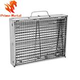 Custlom Retail Packing Disposable Grill Outdoor Portable foldable charcoal stainless steel BBQ Grill